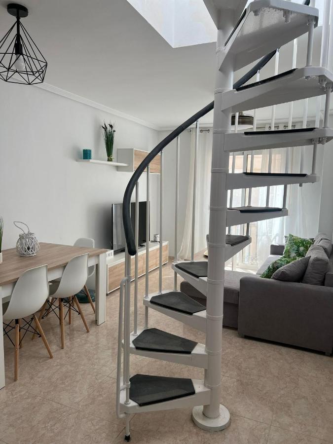 Atico Duplex Con Vista Mar Y Terraza Privada A 200M De La Playa Hasta 6 Personas Lägenhet Garrucha Exteriör bild