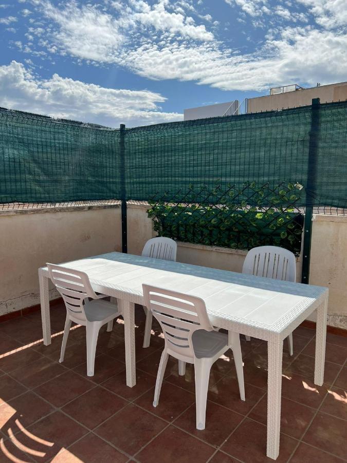 Atico Duplex Con Vista Mar Y Terraza Privada A 200M De La Playa Hasta 6 Personas Lägenhet Garrucha Exteriör bild