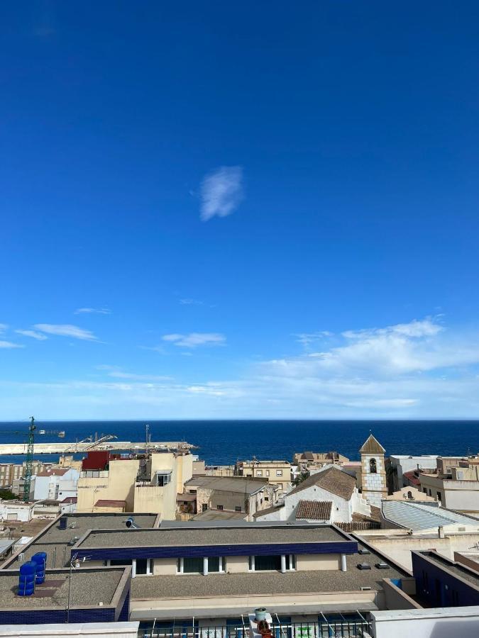 Atico Duplex Con Vista Mar Y Terraza Privada A 200M De La Playa Hasta 6 Personas Lägenhet Garrucha Exteriör bild